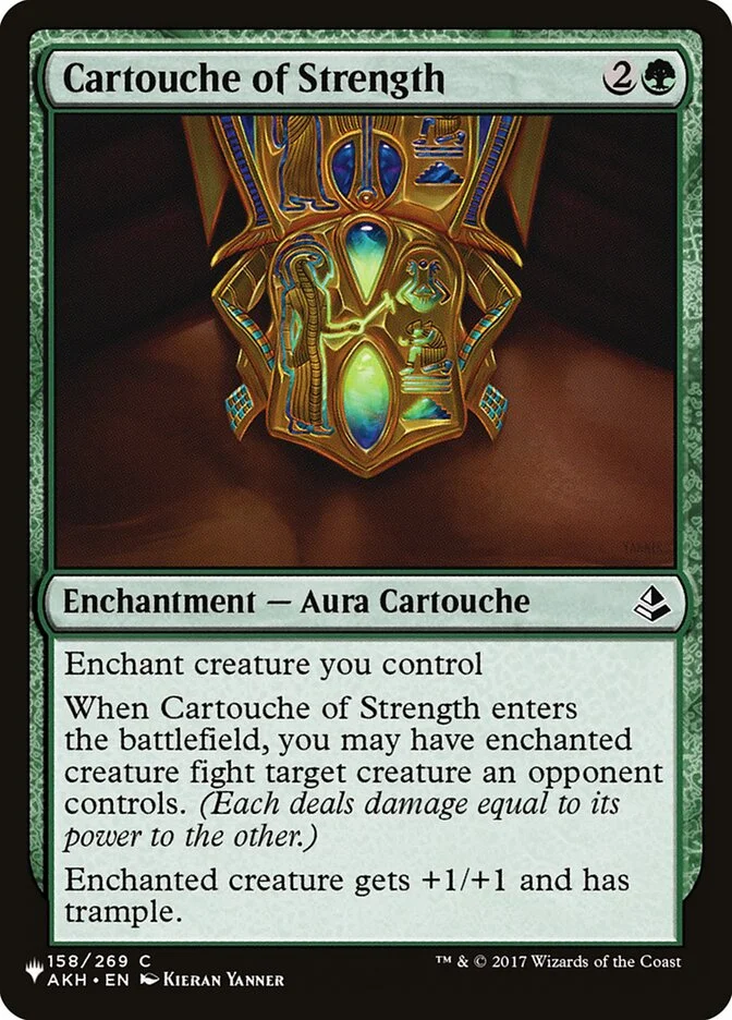 Cartouche of Strength 「PLST/AKH-158」「EN」