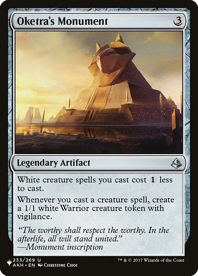 Oketra's Monument 「PLST/AKH-233」「EN」