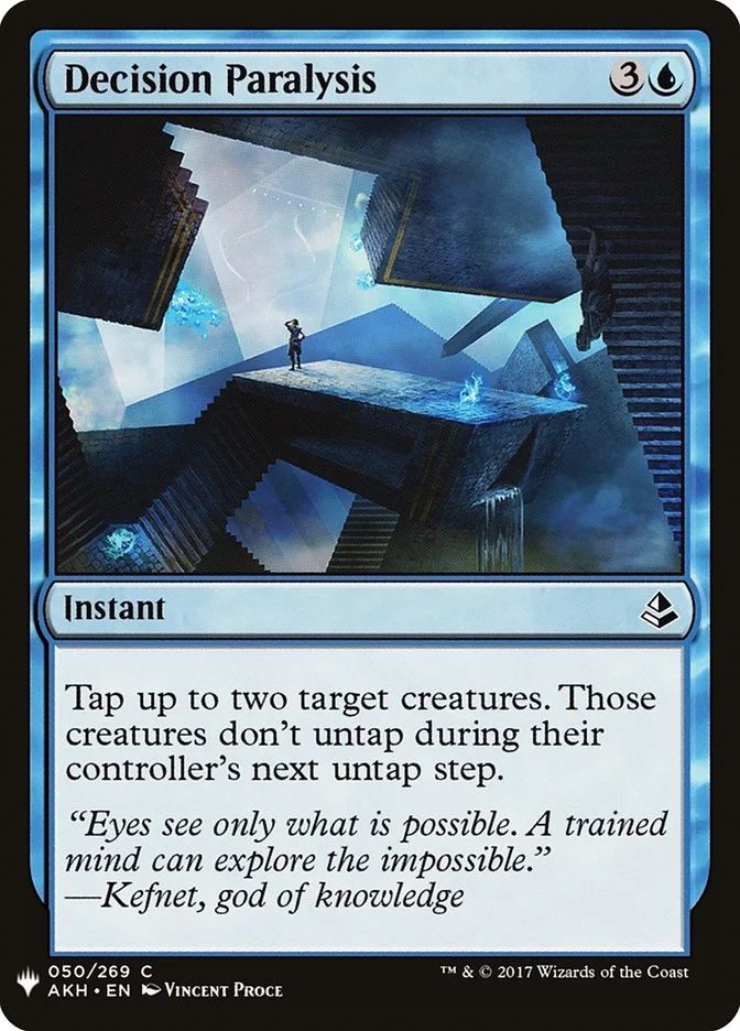 Decision Paralysis 「PLST/AKH-50」「EN」