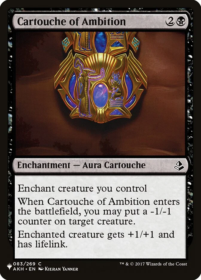 Cartouche of Ambition 「PLST/AKH-83」「EN」