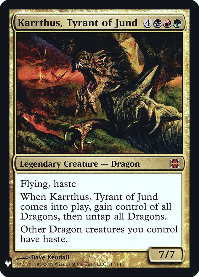 Karrthus, Tyrant of Jund 「PLST/ARB-117」「EN」