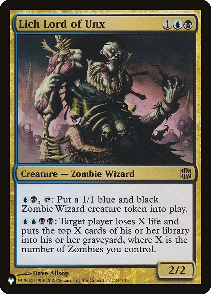 Lich Lord of Unx 「PLST/ARB-24」「EN」