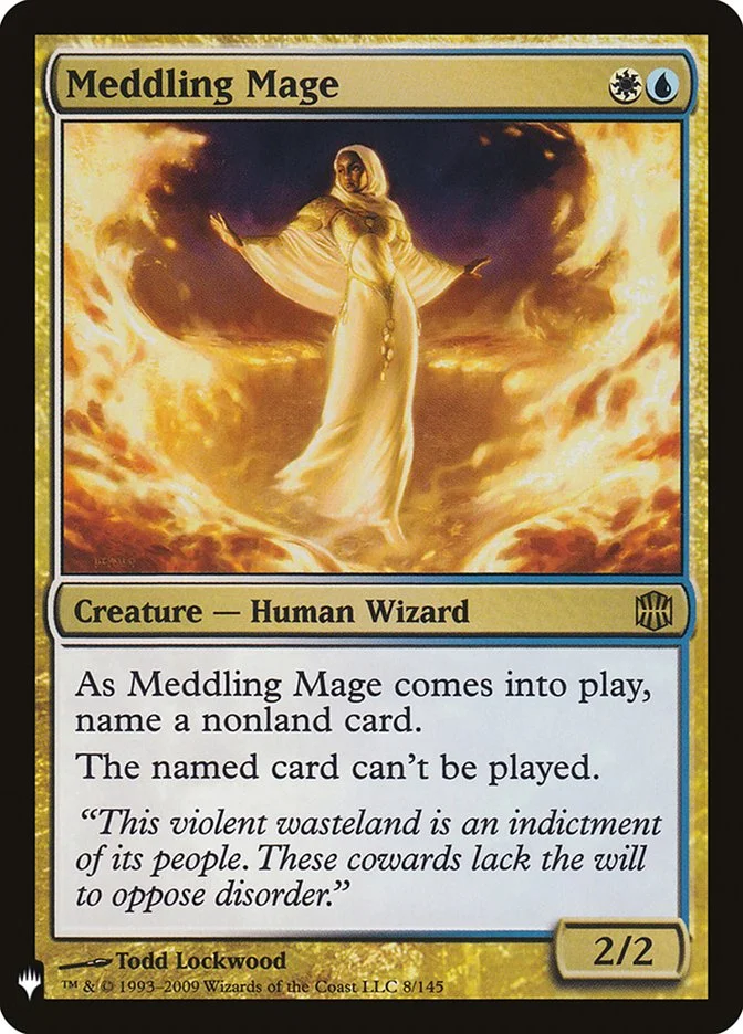 Meddling Mage 「PLST/ARB-8」「EN」