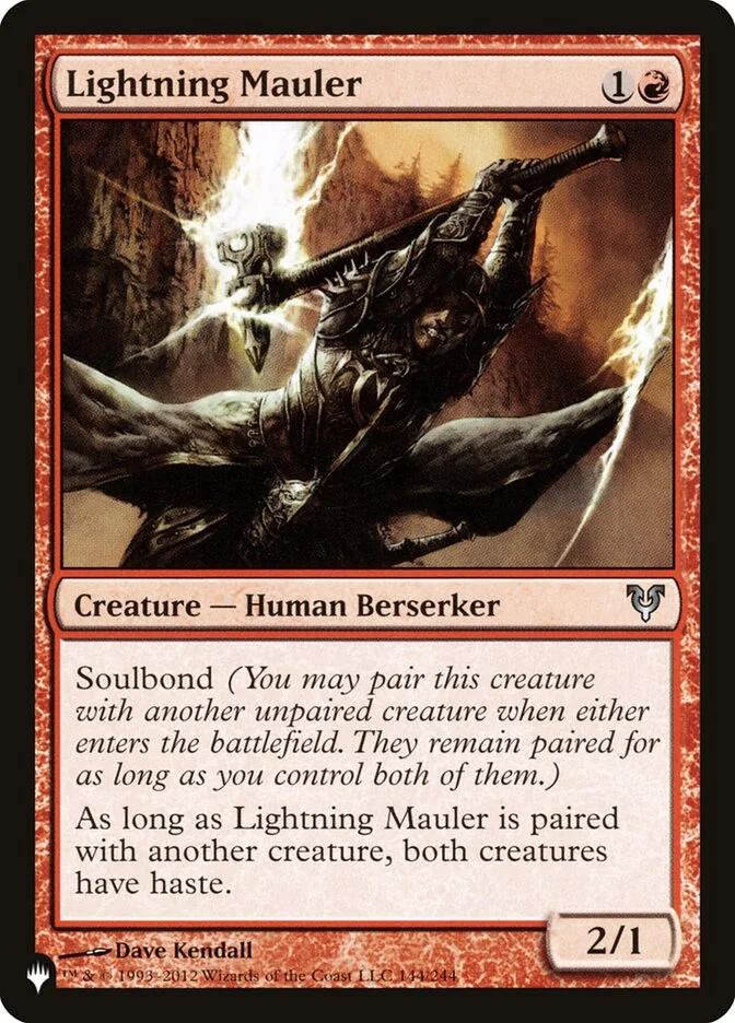 Lightning Mauler 「PLST/AVR-144」「EN」