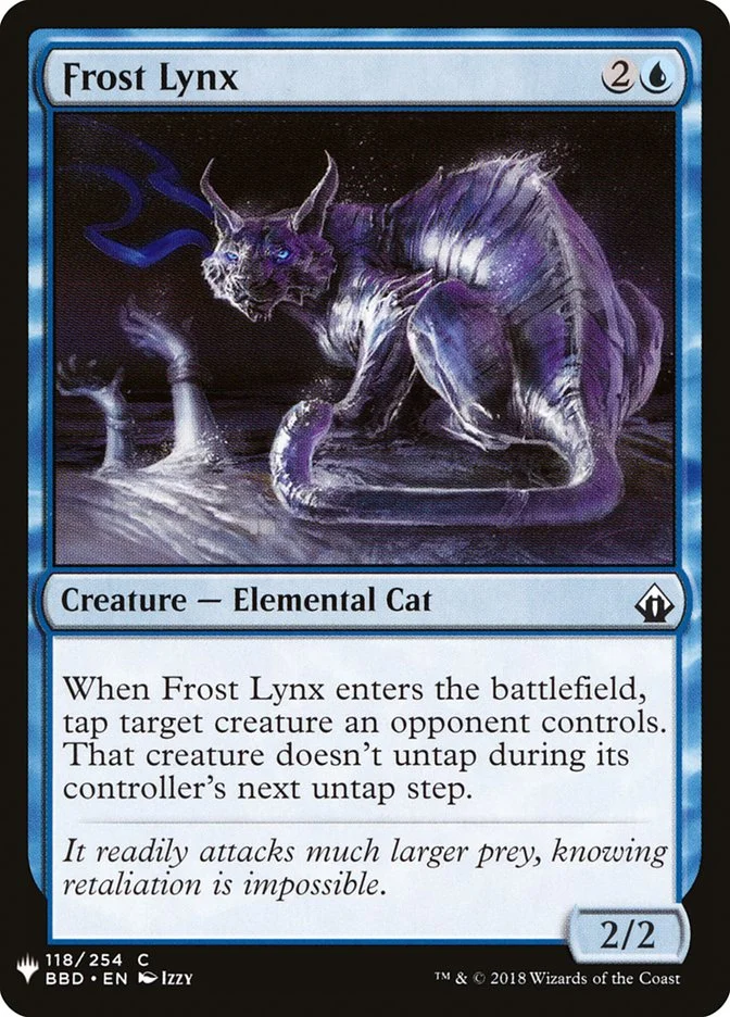 Frost Lynx 「PLST/BBD-118」「EN」