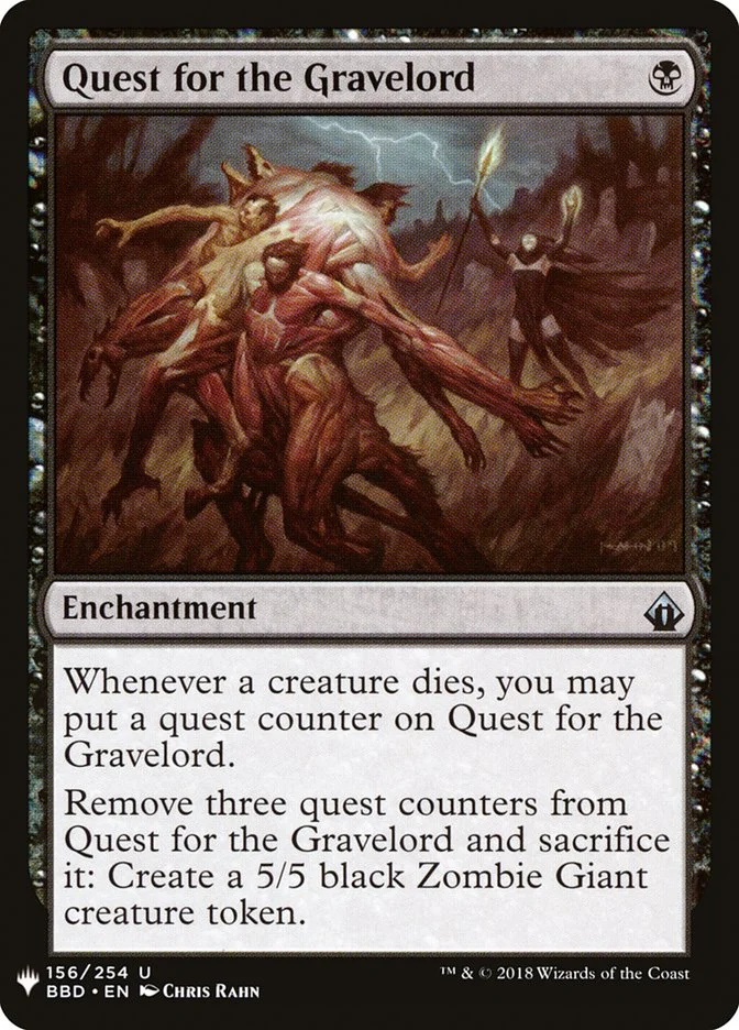 Quest for the Gravelord 「PLST/BBD-156」「EN」