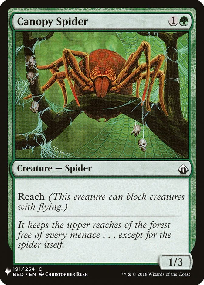 Canopy Spider 「PLST/BBD-191」「EN」