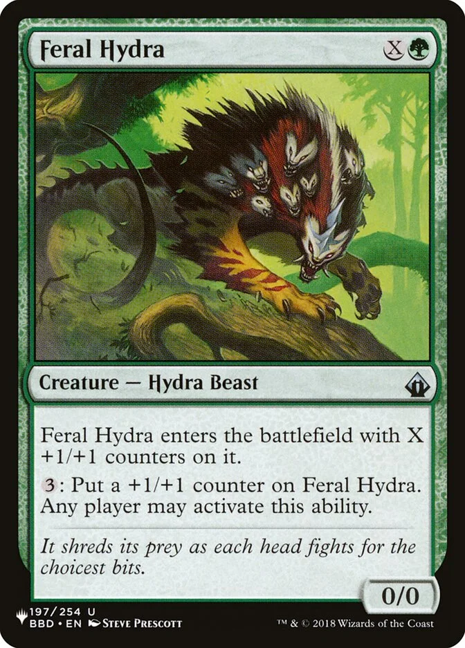 Feral Hydra 「PLST/BBD-197」「EN」