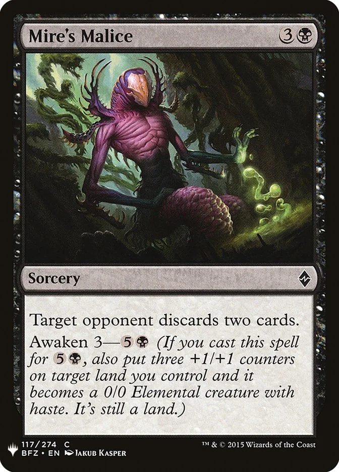 Mire's Malice 「PLST/BFZ-117」「EN」