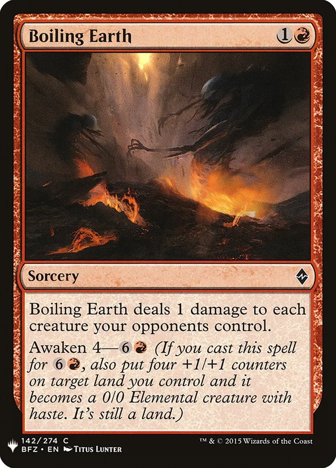 Boiling Earth 「PLST/BFZ-142」「EN」