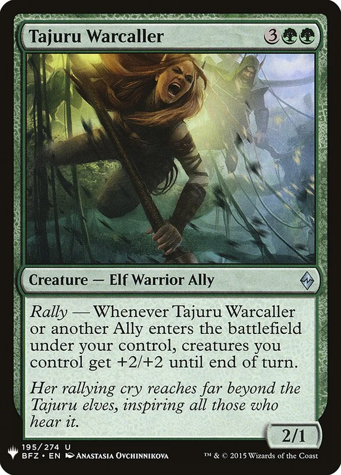 Tajuru Warcaller 「PLST/BFZ-195」「EN」