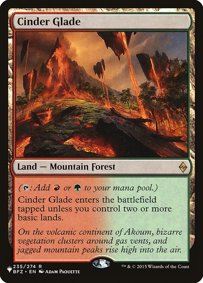Cinder Glade 「PLST/BFZ-235」「EN」