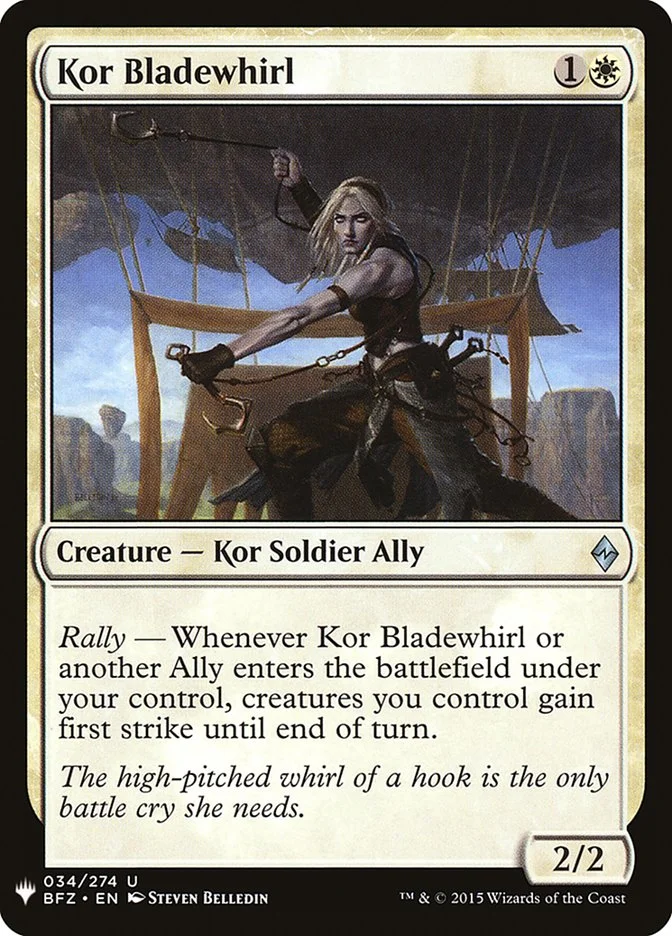 Kor Bladewhirl 「PLST/BFZ-34」「EN」
