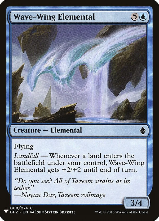 Wave-Wing Elemental 「PLST/BFZ-88」「EN」