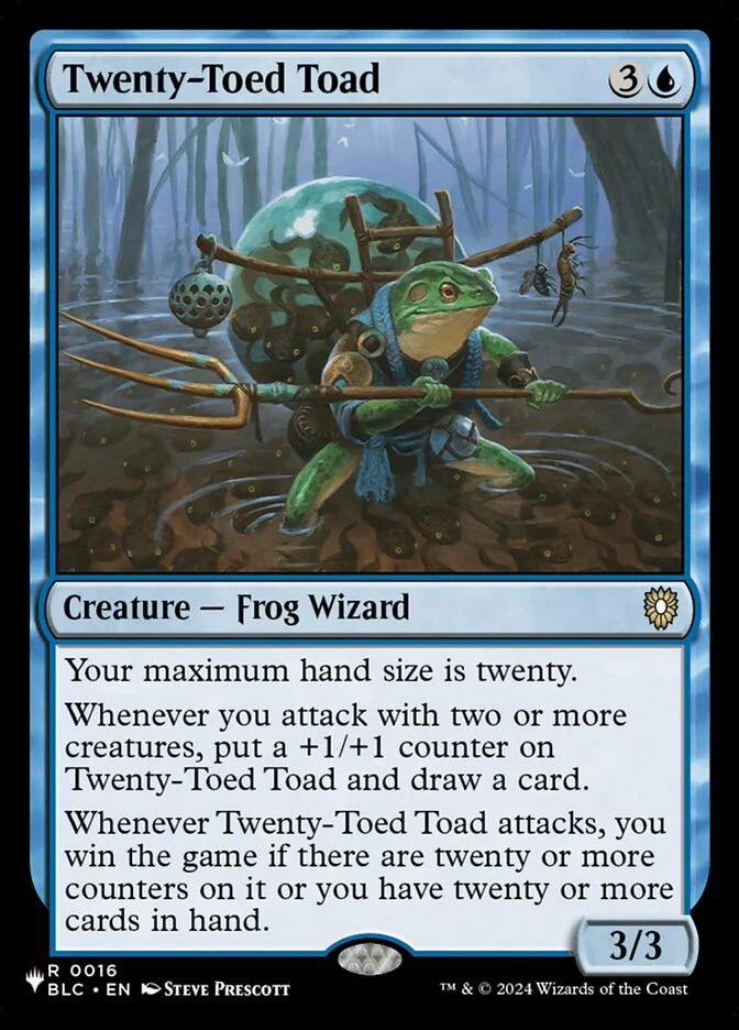 Twenty-Toed Toad 「PLST/BLC-16」「EN」