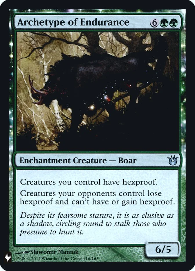 Archetype of Endurance 「PLST/BNG-116」「EN」