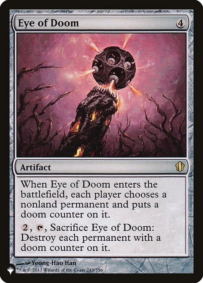 Eye of Doom 「PLST/C13-243」「EN」