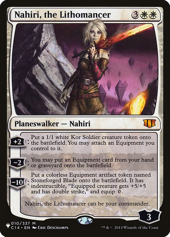 Nahiri, the Lithomancer 「PLST/C14-10」「EN」