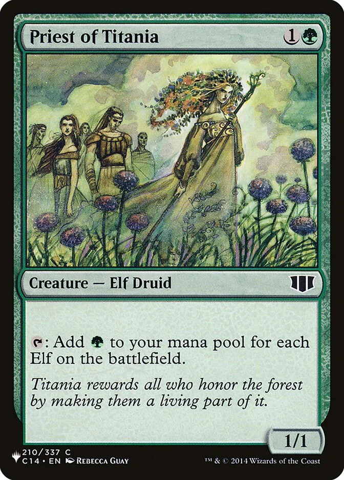 Priest of Titania 「PLST/C14-210」「EN」