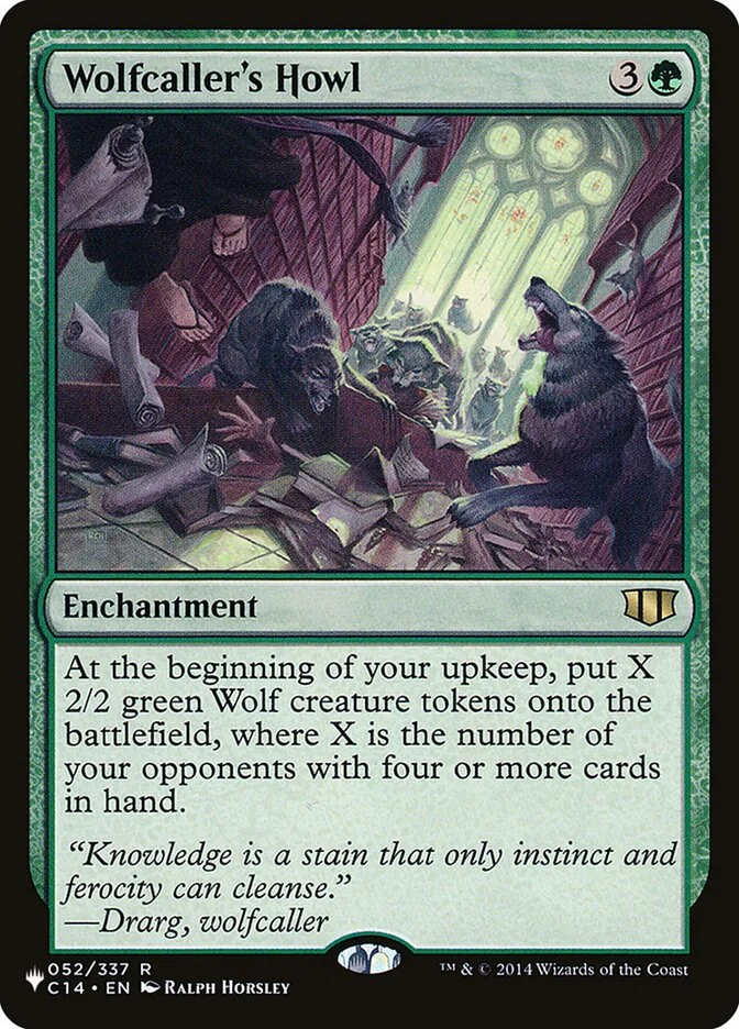Wolfcaller's Howl 「PLST/C14-52」「EN」