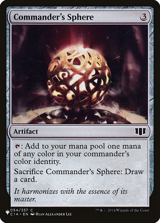 Commander's Sphere 「PLST/C14-54」「EN」