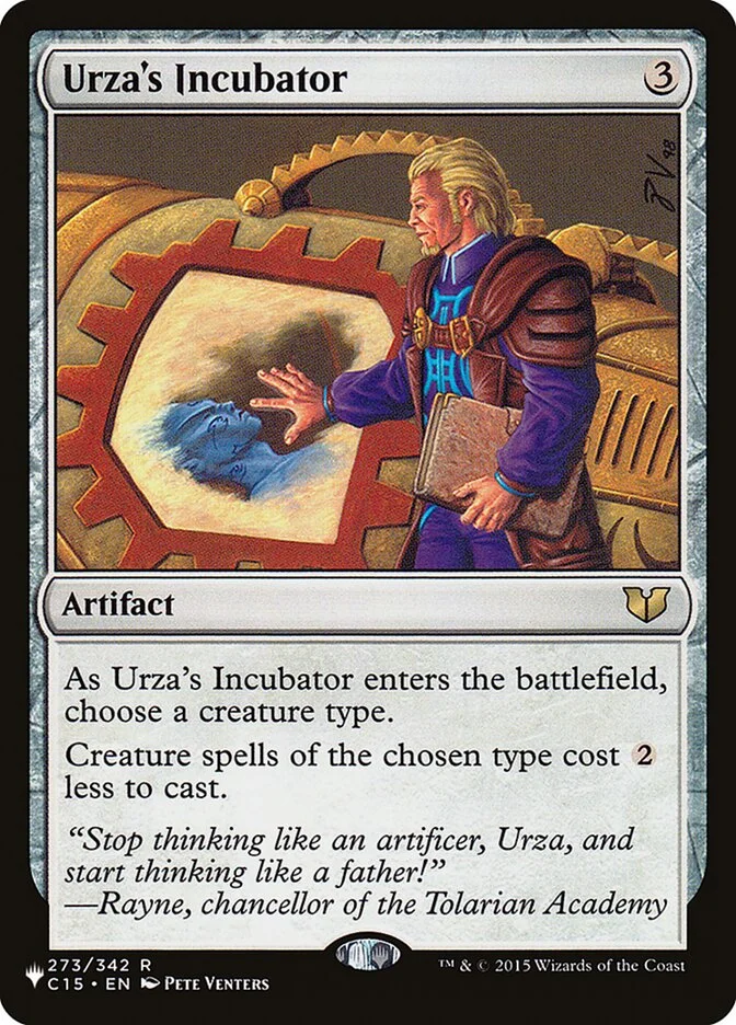 Urza's Incubator 「PLST/C15-273」「EN」