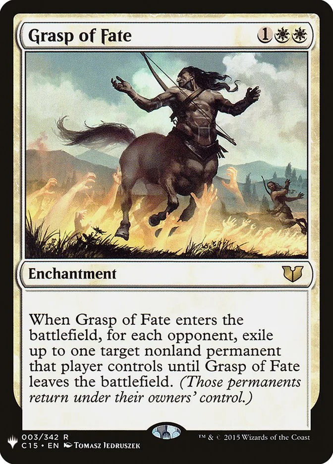 Grasp of Fate 「PLST/C15-3」「EN」