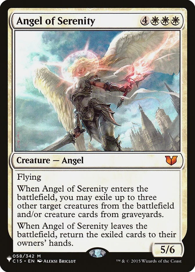 Angel of Serenity 「PLST/C15-58」「EN」