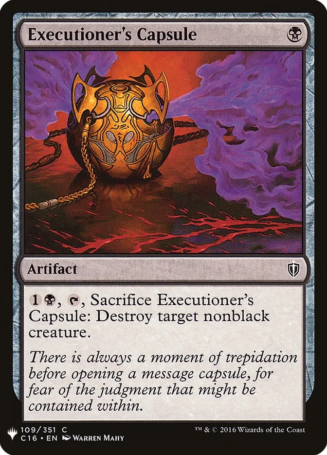 Executioner's Capsule 「PLST/C16-109」「EN」
