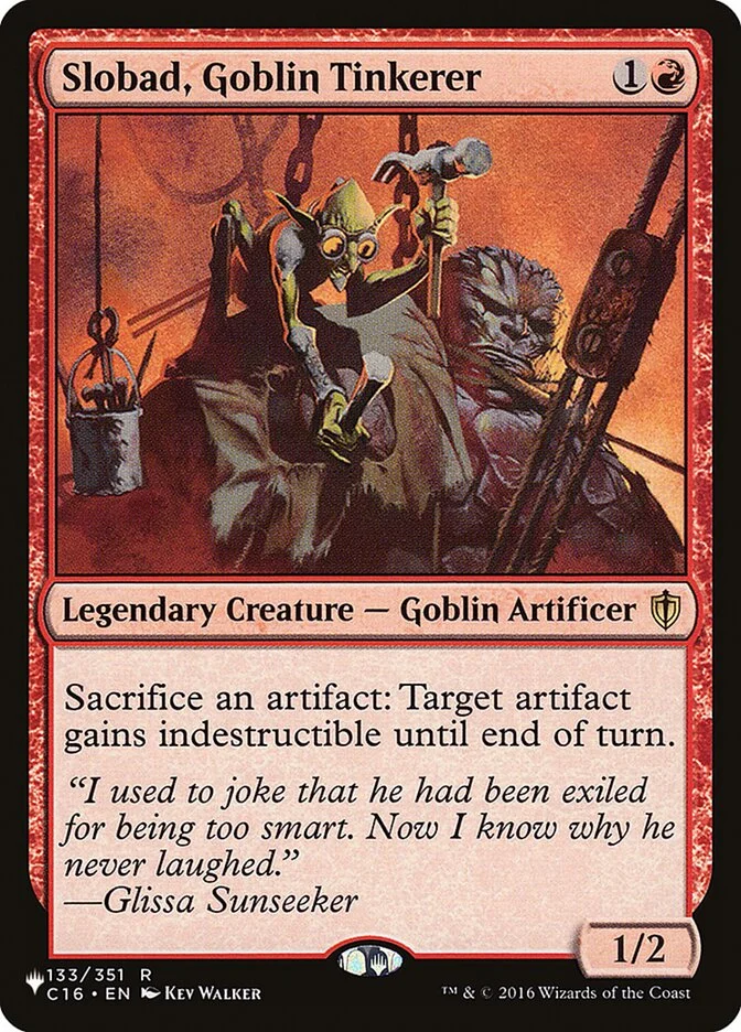 Slobad, Goblin Tinkerer 「PLST/C16-133」「EN」