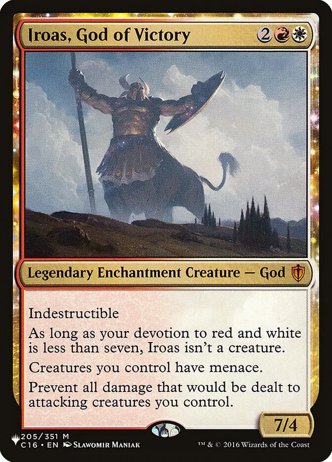 Iroas, God of Victory 「PLST/C16-205」「EN」
