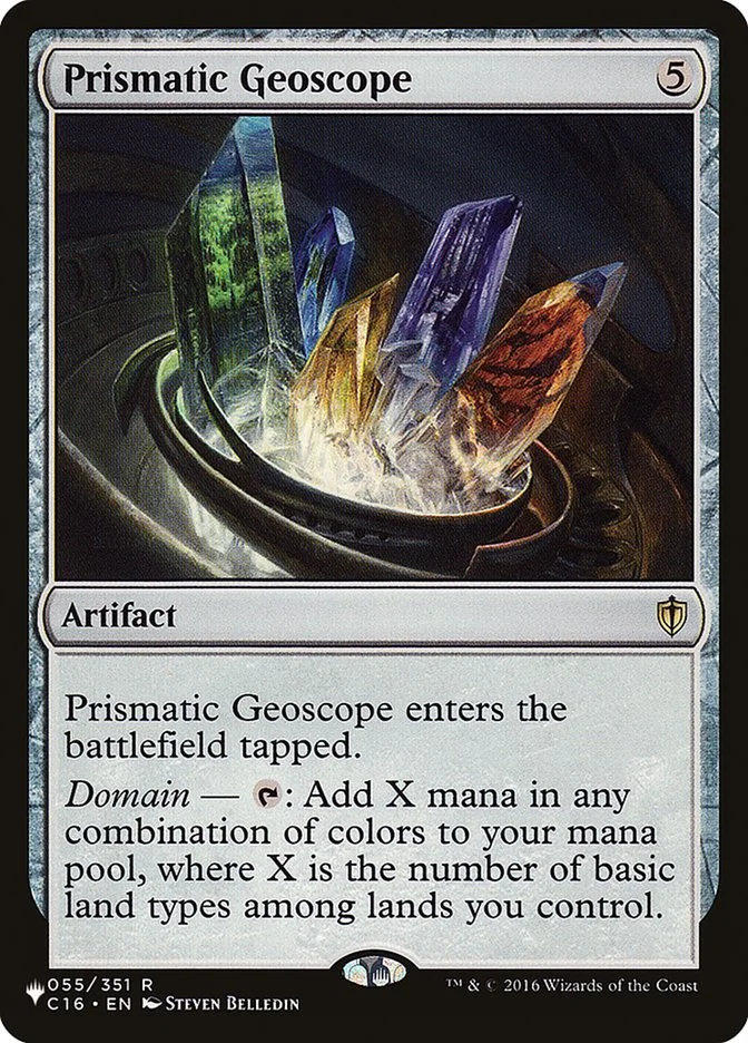 Prismatic Geoscope 「PLST/C16-55」「EN」