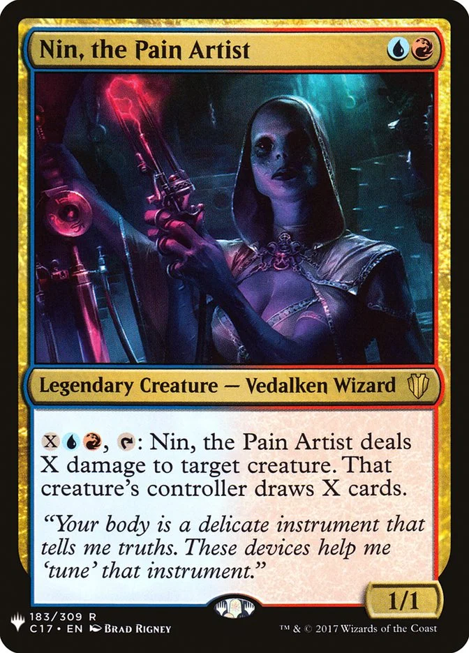 Nin, the Pain Artist 「PLST/C17-183」「EN」