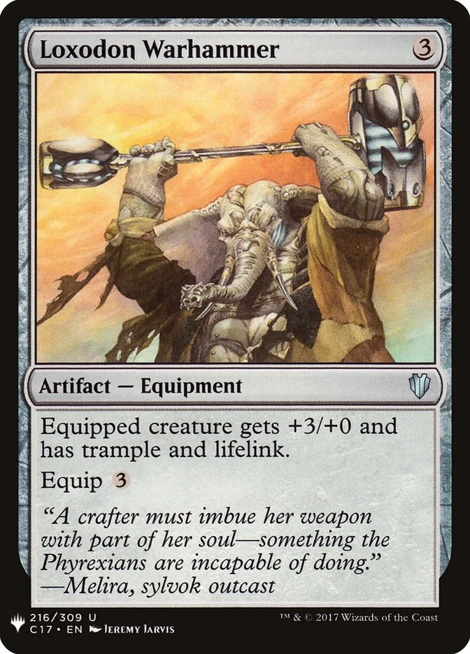 Loxodon Warhammer 「PLST/C17-216」「EN」