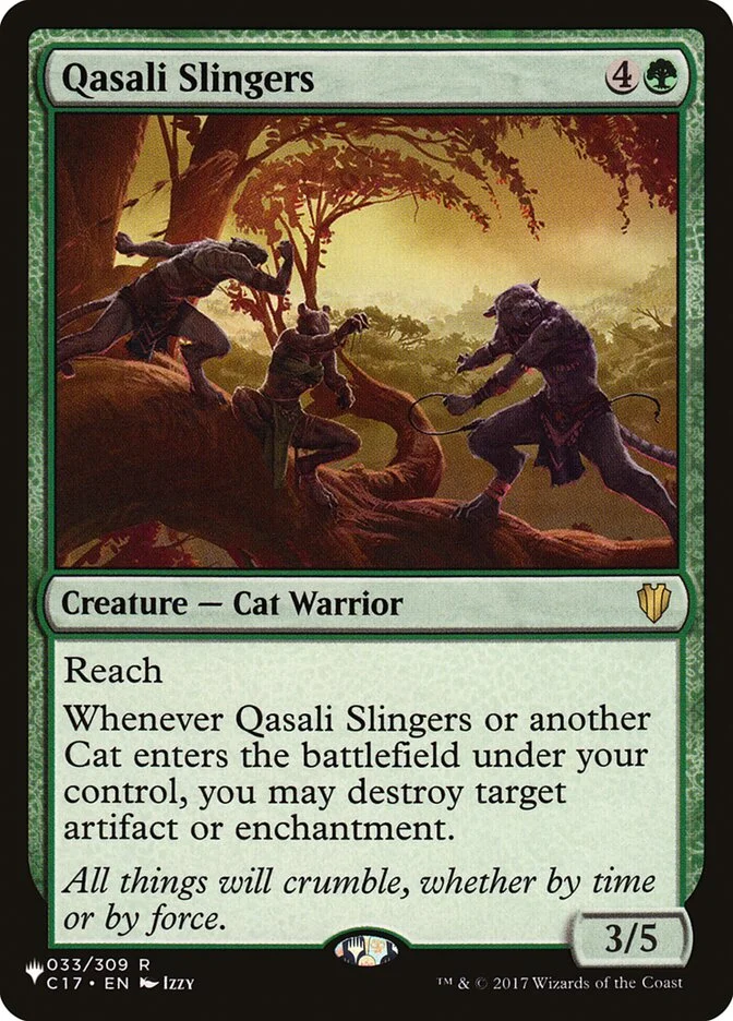 Qasali Slingers 「PLST/C17-33」「EN」