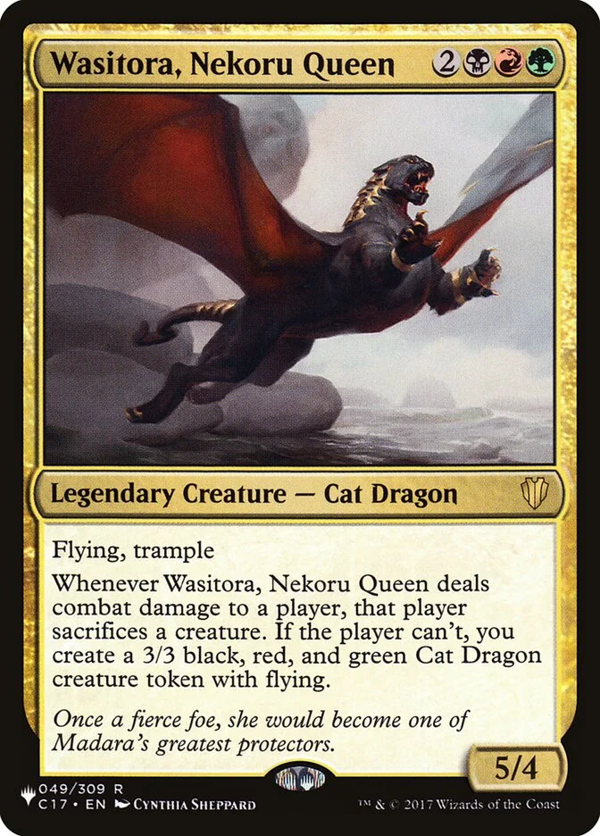 Wasitora, Nekoru Queen 「PLST/C17-49」「EN」