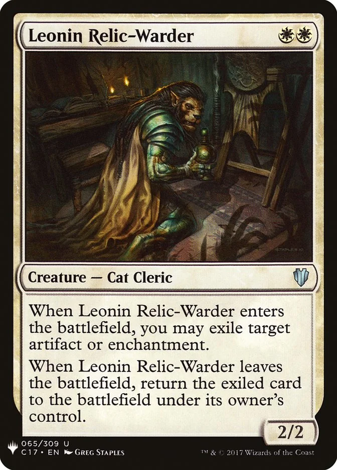 Leonin Relic-Warder 「PLST/C17-65」「EN」