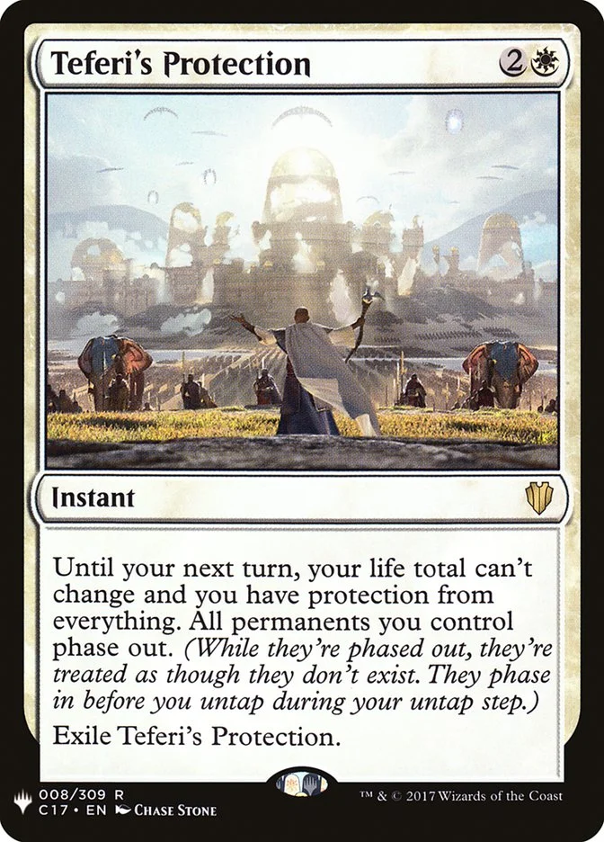 Teferi's Protection 「PLST/C17-8」「EN」