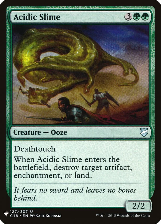 Acidic Slime 「PLST/C18-127」「EN」