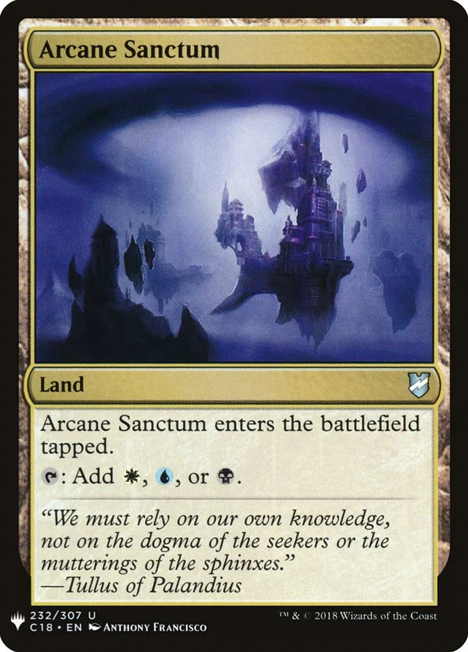 Arcane Sanctum 「PLST/C18-232」「EN」