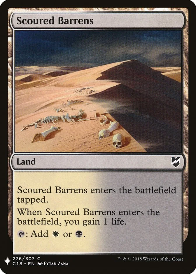 Scoured Barrens 「PLST/C18-276」「EN」