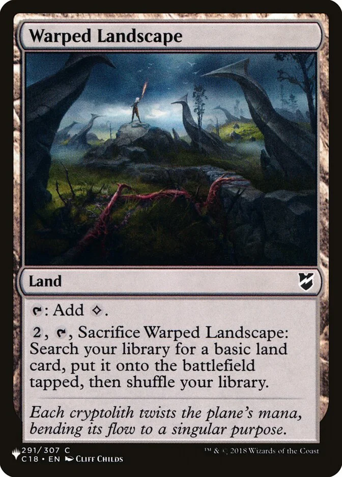 Warped Landscape 「PLST/C18-291」「EN」