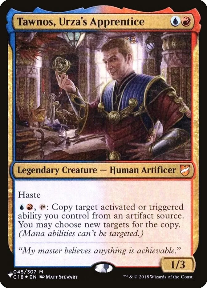 Tawnos, Urza's Apprentice 「PLST/C18-45」「EN」