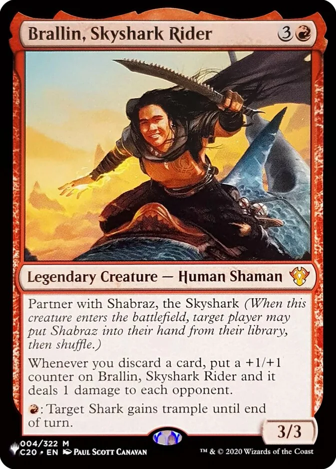 Brallin, Skyshark Rider 「PLST/C20-4」「EN」