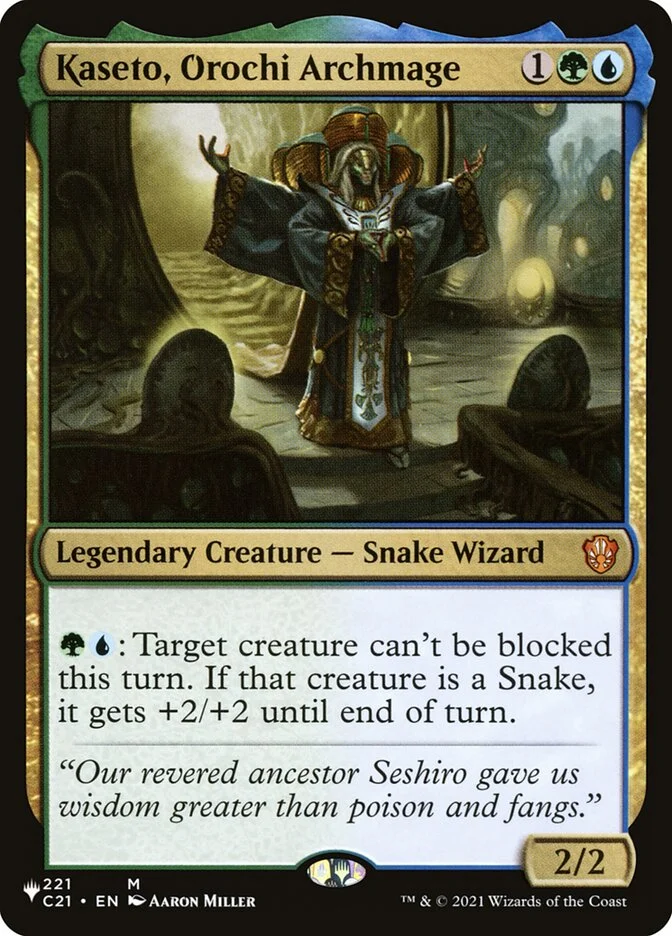 Kaseto, Orochi Archmage 「PLST/C21-221」「EN」