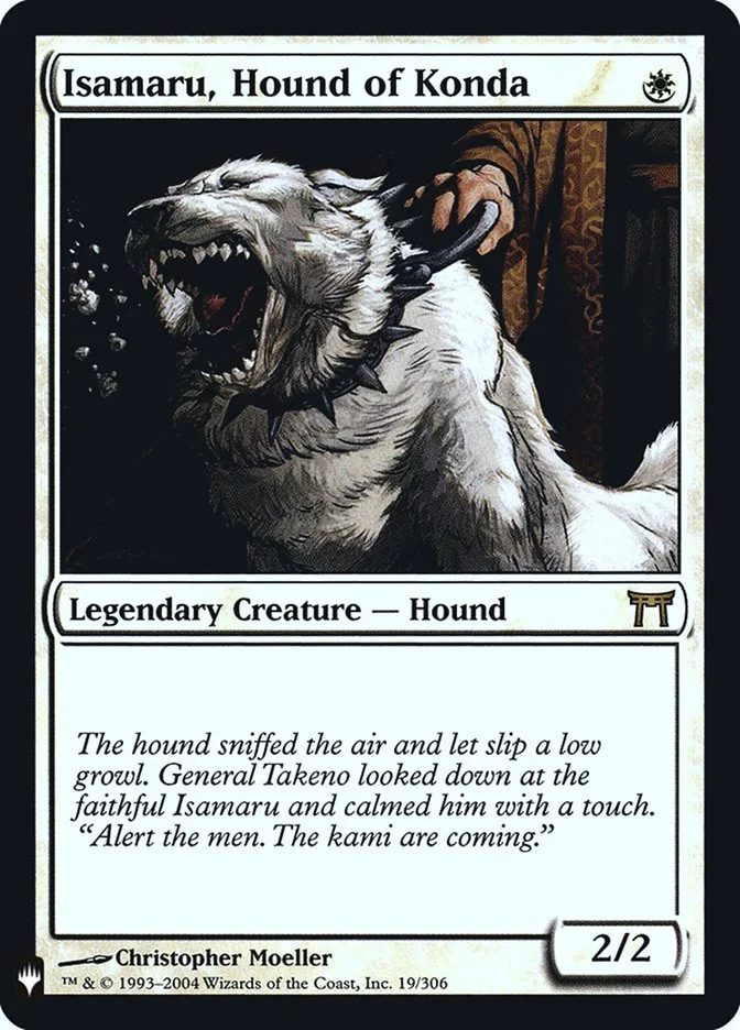 Isamaru, Hound of Konda 「PLST/CHK-19」「EN」