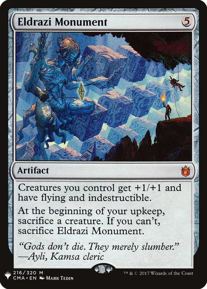Eldrazi Monument 「PLST/CMA-216」「EN」