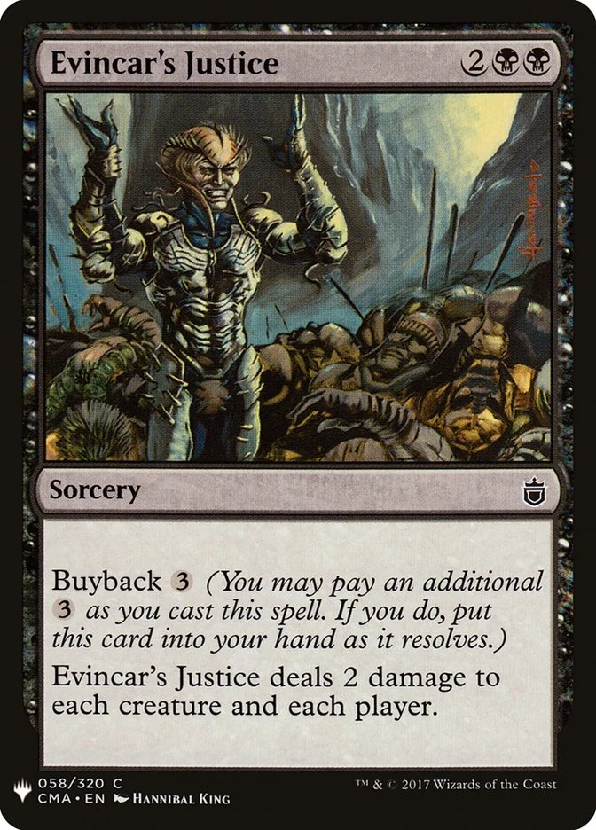 Evincar's Justice 「PLST/CMA-58」「EN」