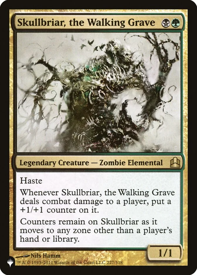 Skullbriar, the Walking Grave 「PLST/CMD-227」「EN」