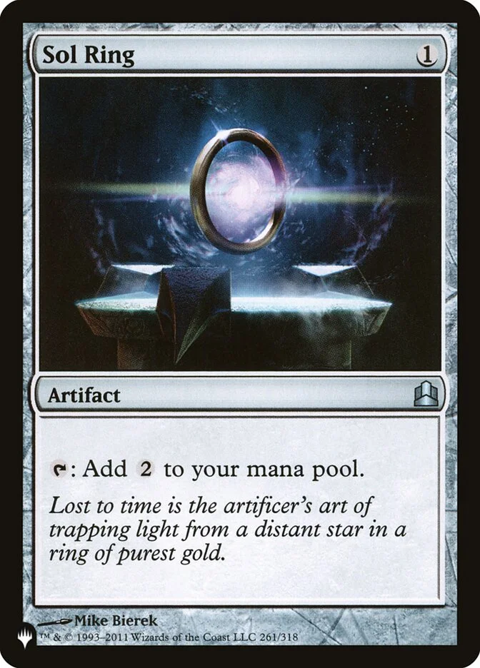 Sol Ring 「PLST/CMD-261」「EN」